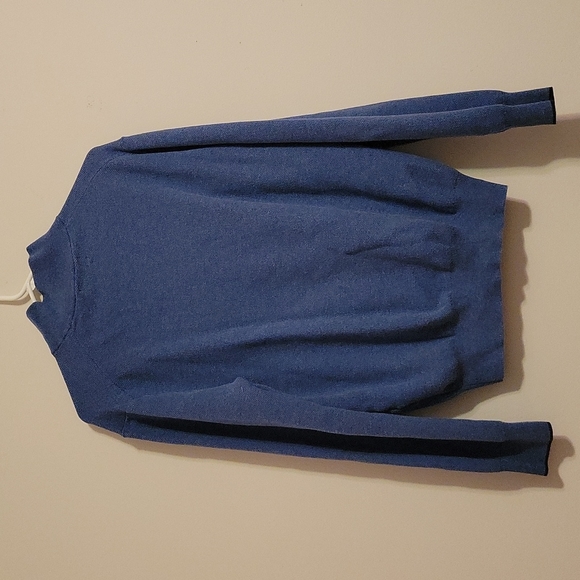 Polo Ralph Lauren Pima Cotton XLarge Blue Quarter Zip Sweater - Picture 6 of 8